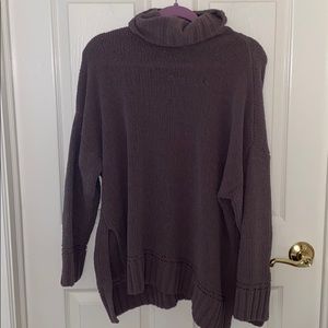 Oversized Turtleneck Sweater